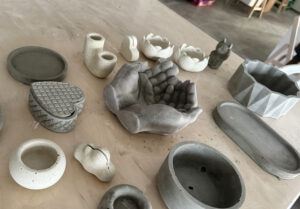 סדנת בטון בסטודיו באשקלון