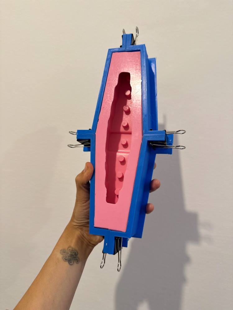 תבנית סיליקון לעבודה עם בטון או אפוקסי