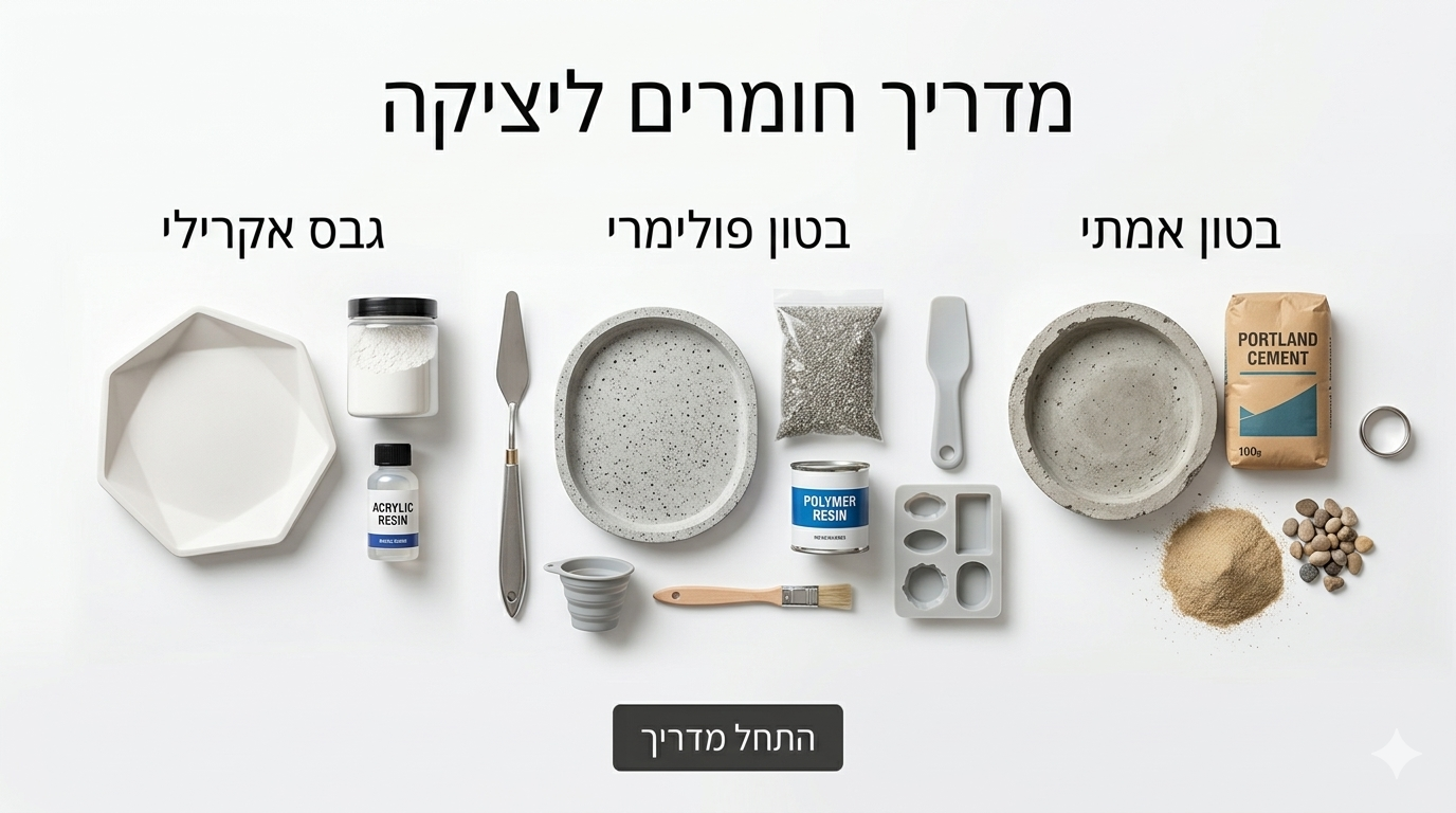 מדריך חומרים חינמי - advat-beton